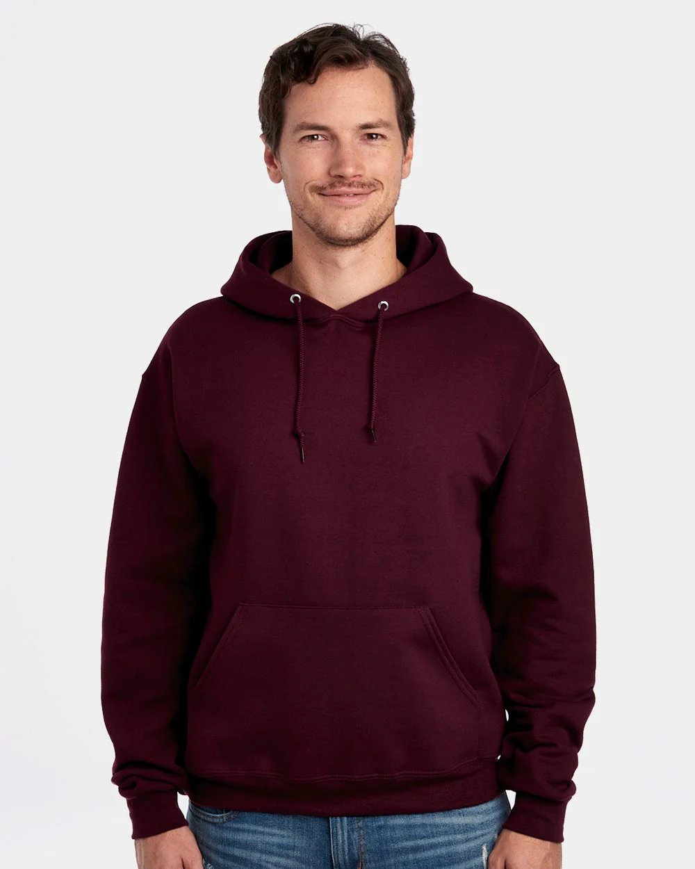 JERZEES-4997MR-Super Sweats NuBlend® Hooded Sweatshirt - Image 4