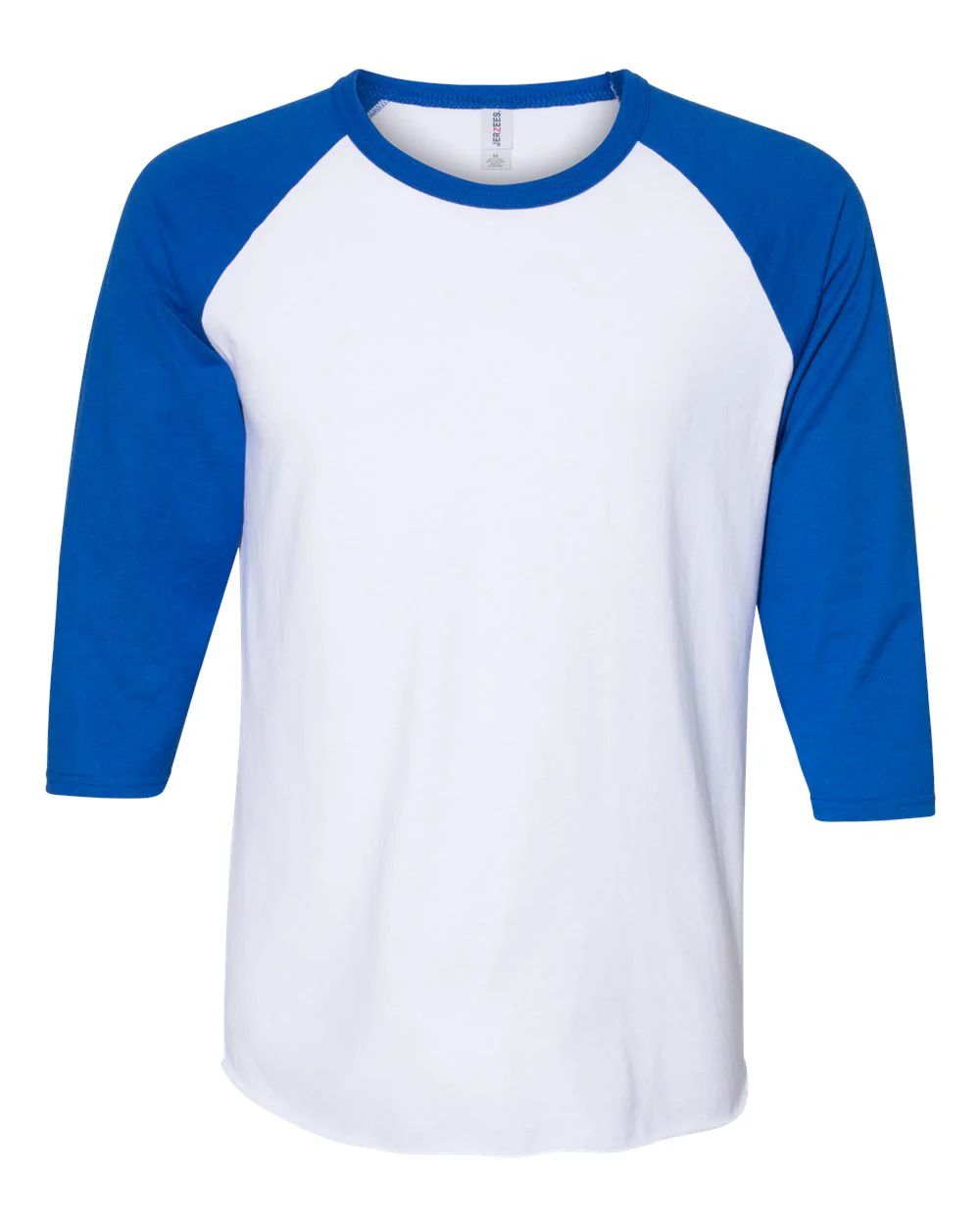 JERZEES-560RR-Premium Blend Ringspun Three-Quarter Sleeve Raglan Baseball T-Shirt - Image 24