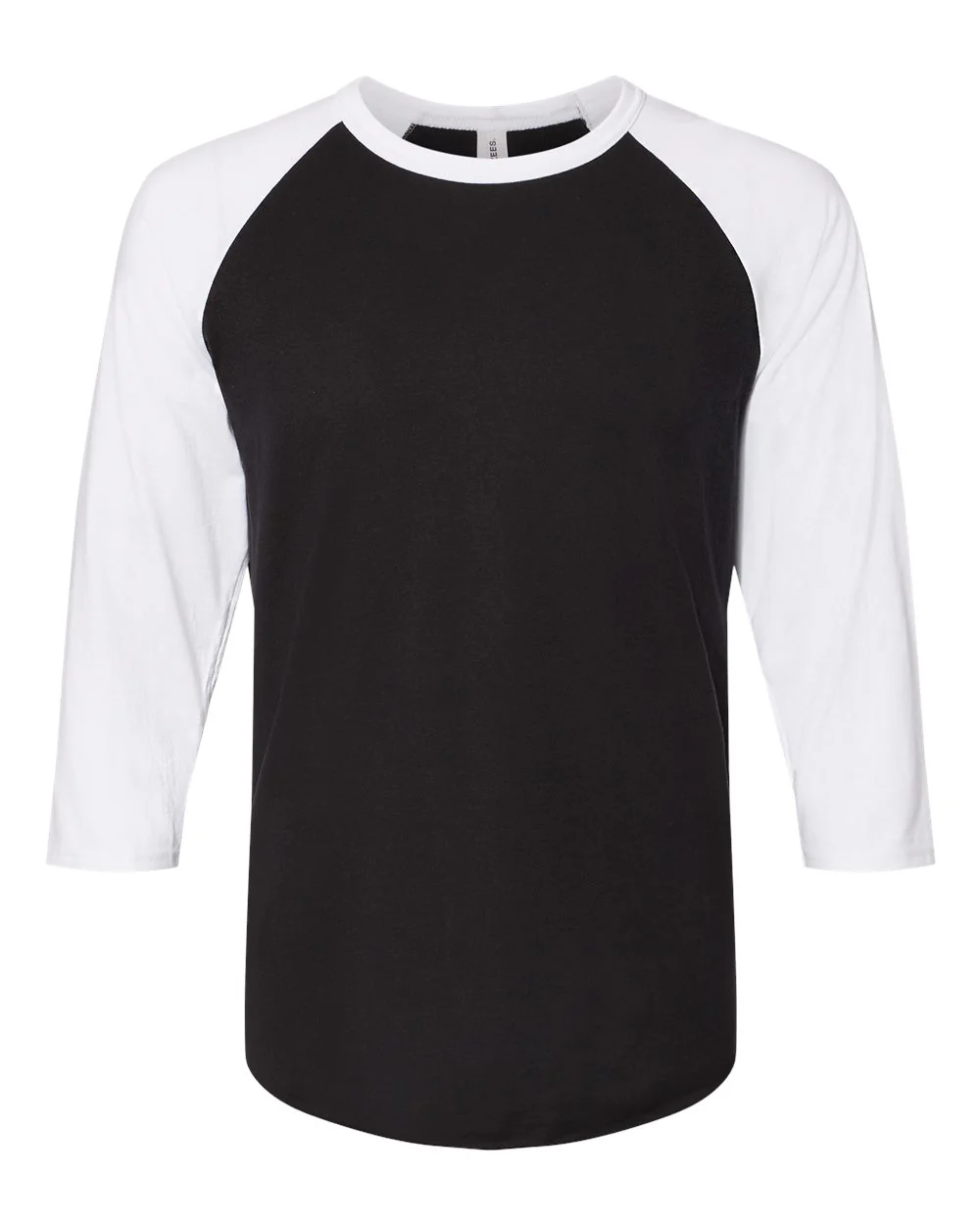 JERZEES-560RR-Premium Blend Ringspun Three-Quarter Sleeve Raglan Baseball T-Shirt - Image 8