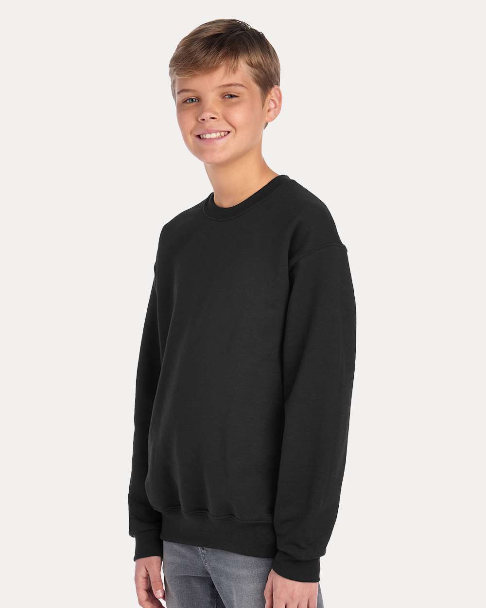JERZEES-562BR-NuBlend® Youth Crewneck Sweatshirt - Image 12