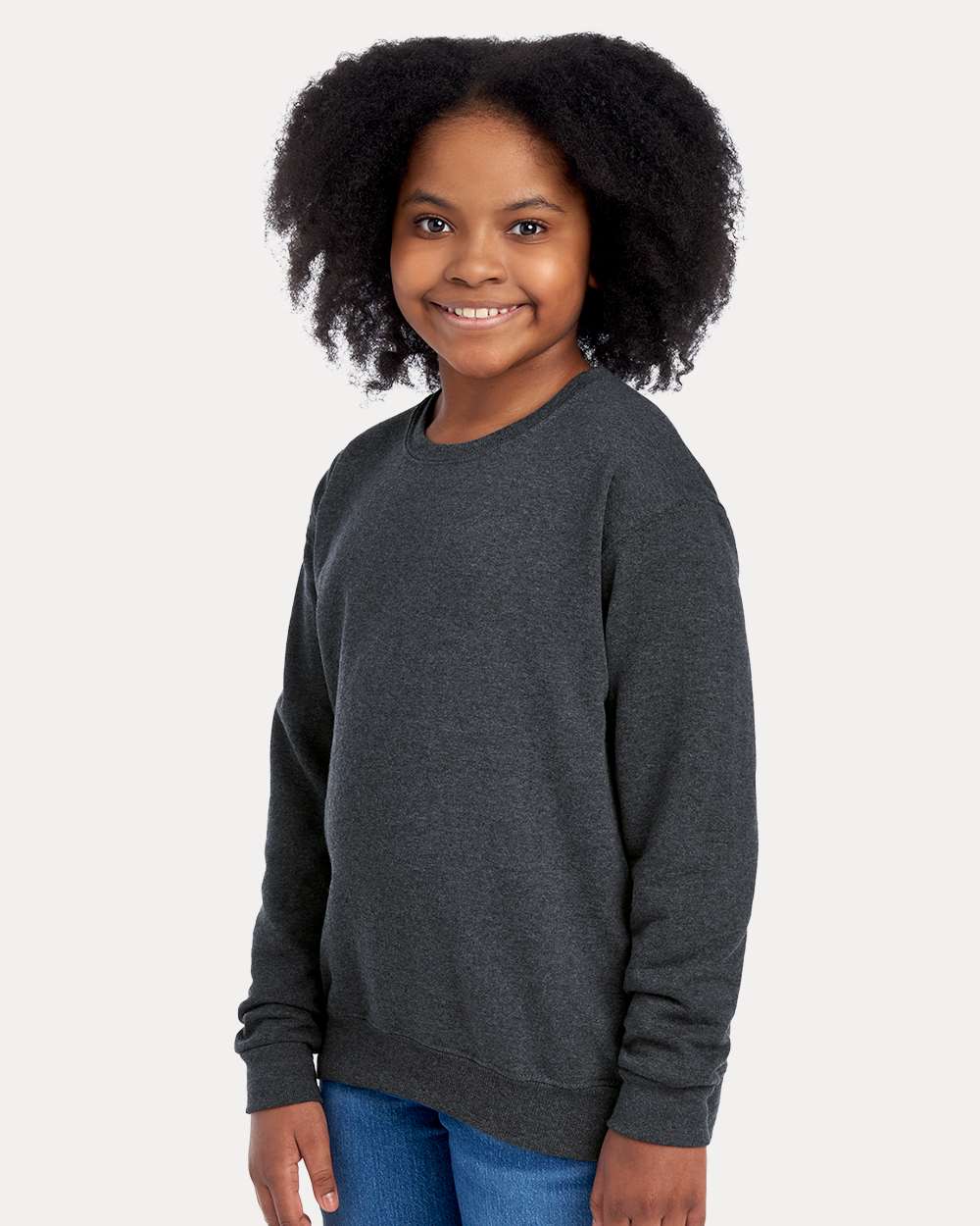 JERZEES-562BR-NuBlend® Youth Crewneck Sweatshirt - Image 18