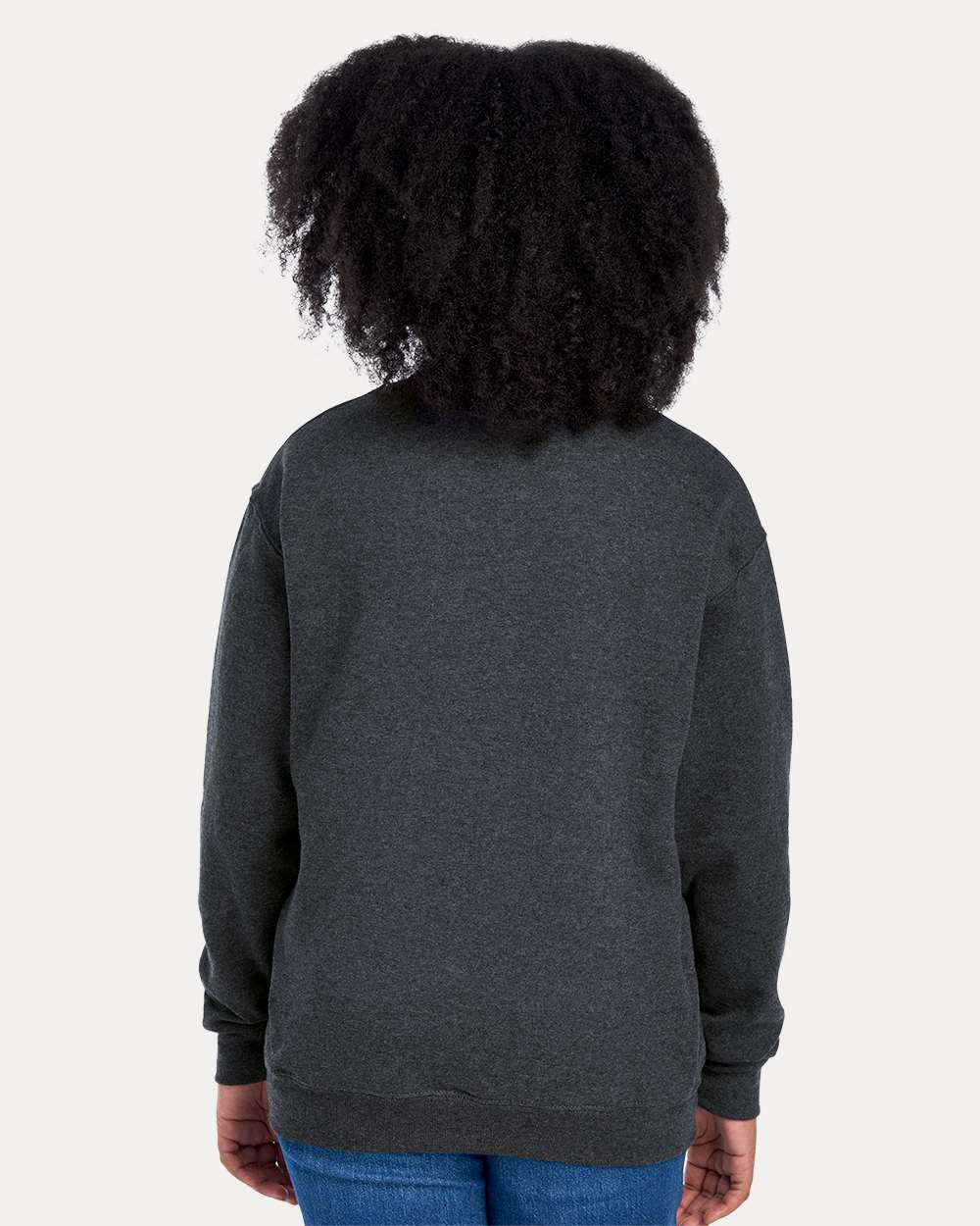 JERZEES-562BR-NuBlend® Youth Crewneck Sweatshirt - Image 19