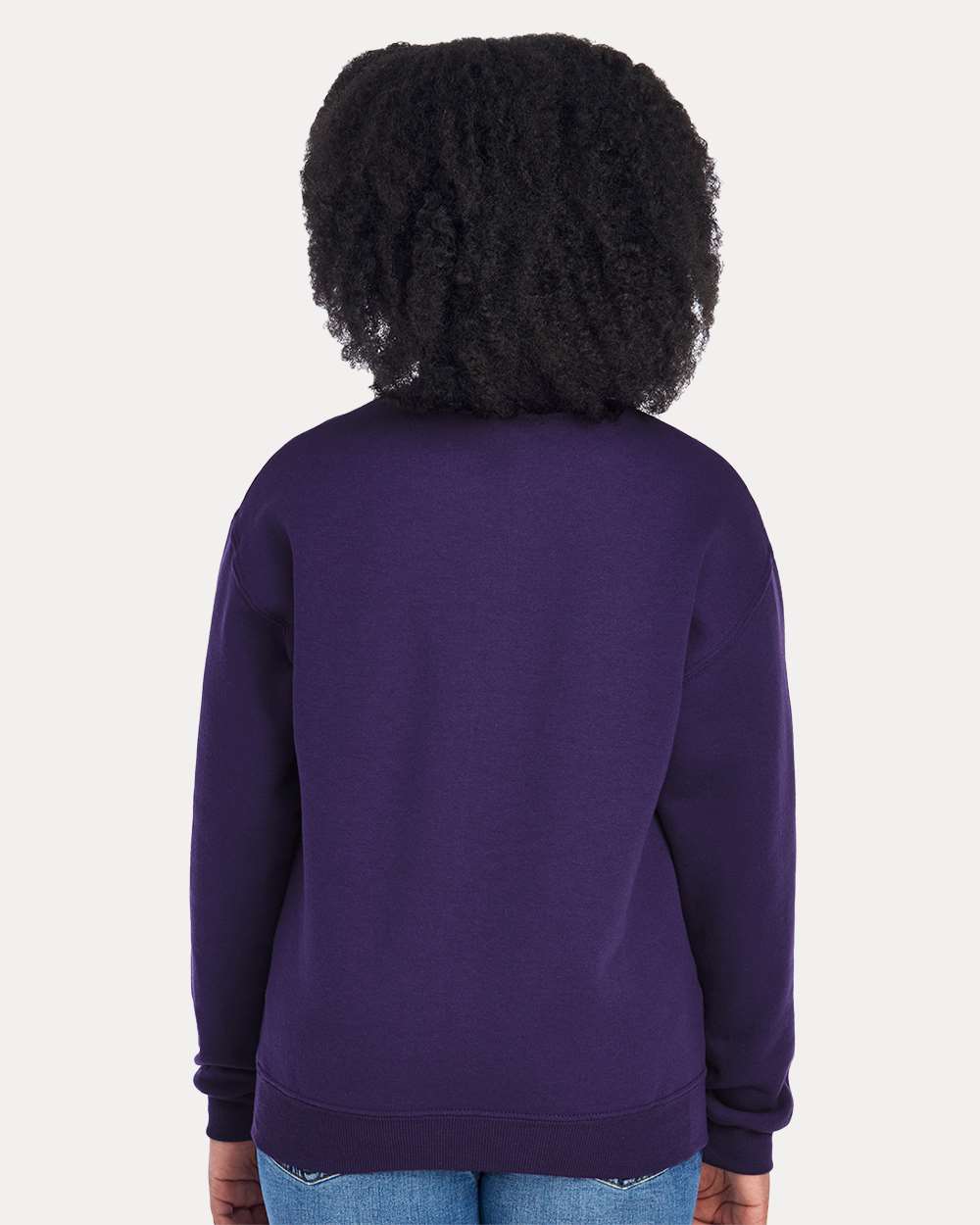 JERZEES-562BR-NuBlend® Youth Crewneck Sweatshirt - Image 25