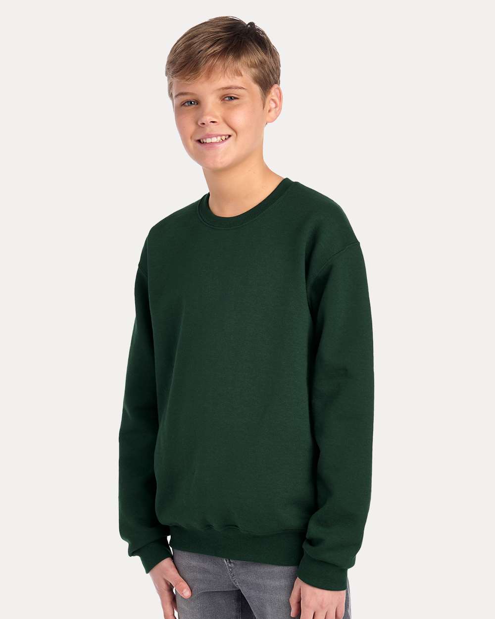 JERZEES-562BR-NuBlend® Youth Crewneck Sweatshirt - Image 30
