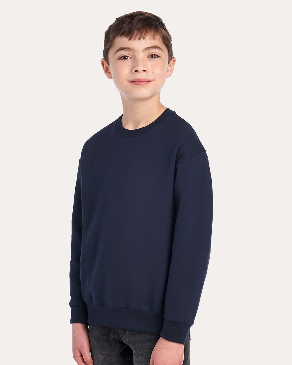 JERZEES-562BR-NuBlend® Youth Crewneck Sweatshirt - Image 36