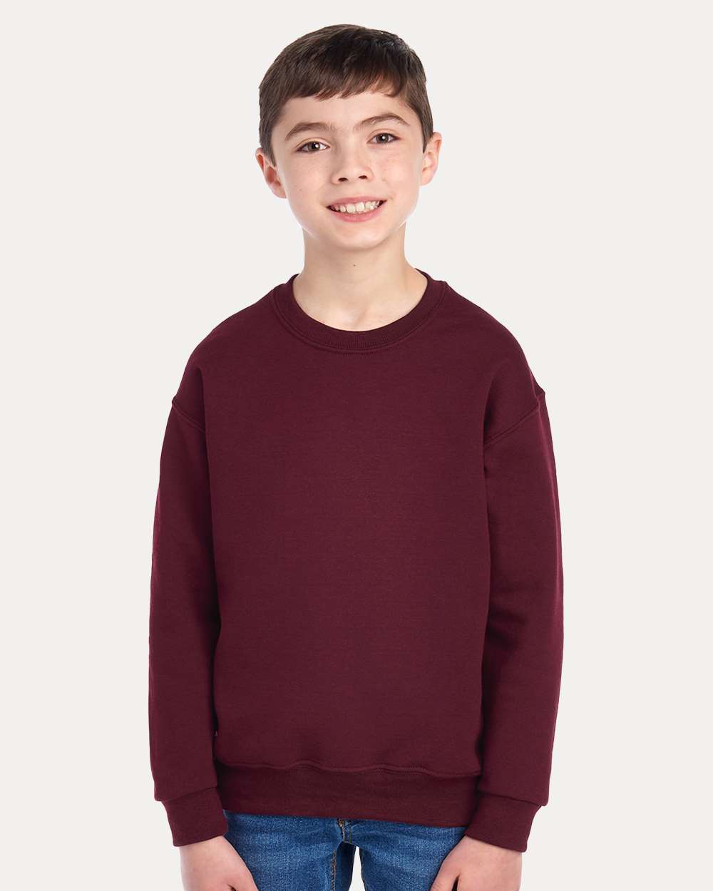 JERZEES-562BR-NuBlend® Youth Crewneck Sweatshirt - Image 41