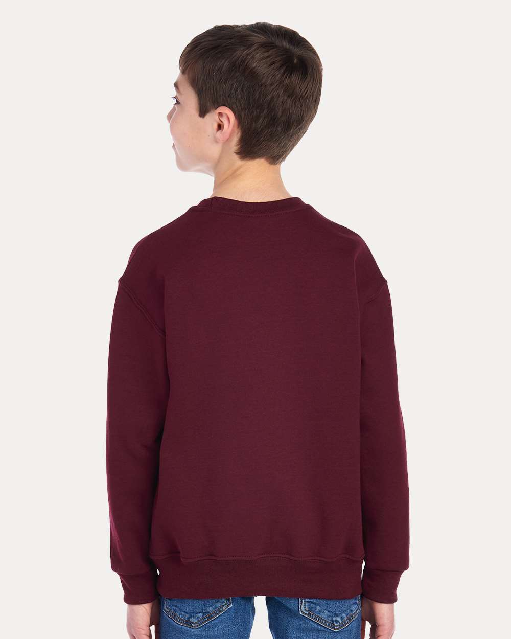 JERZEES-562BR-NuBlend® Youth Crewneck Sweatshirt - Image 43
