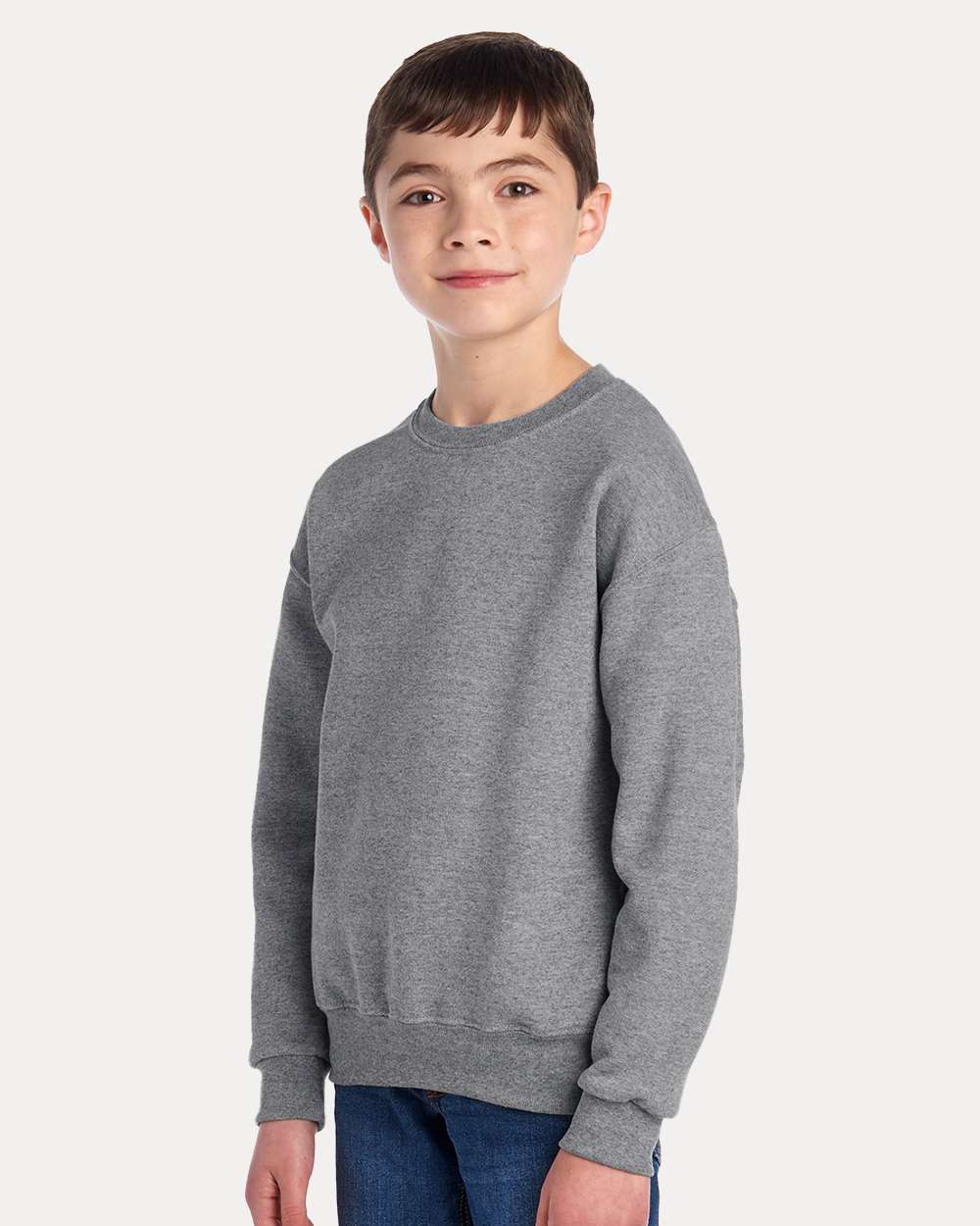JERZEES-562BR-NuBlend® Youth Crewneck Sweatshirt - Image 48