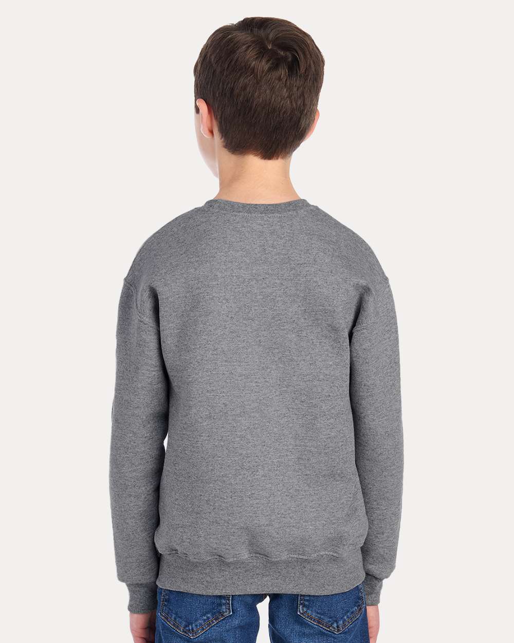 JERZEES-562BR-NuBlend® Youth Crewneck Sweatshirt - Image 49