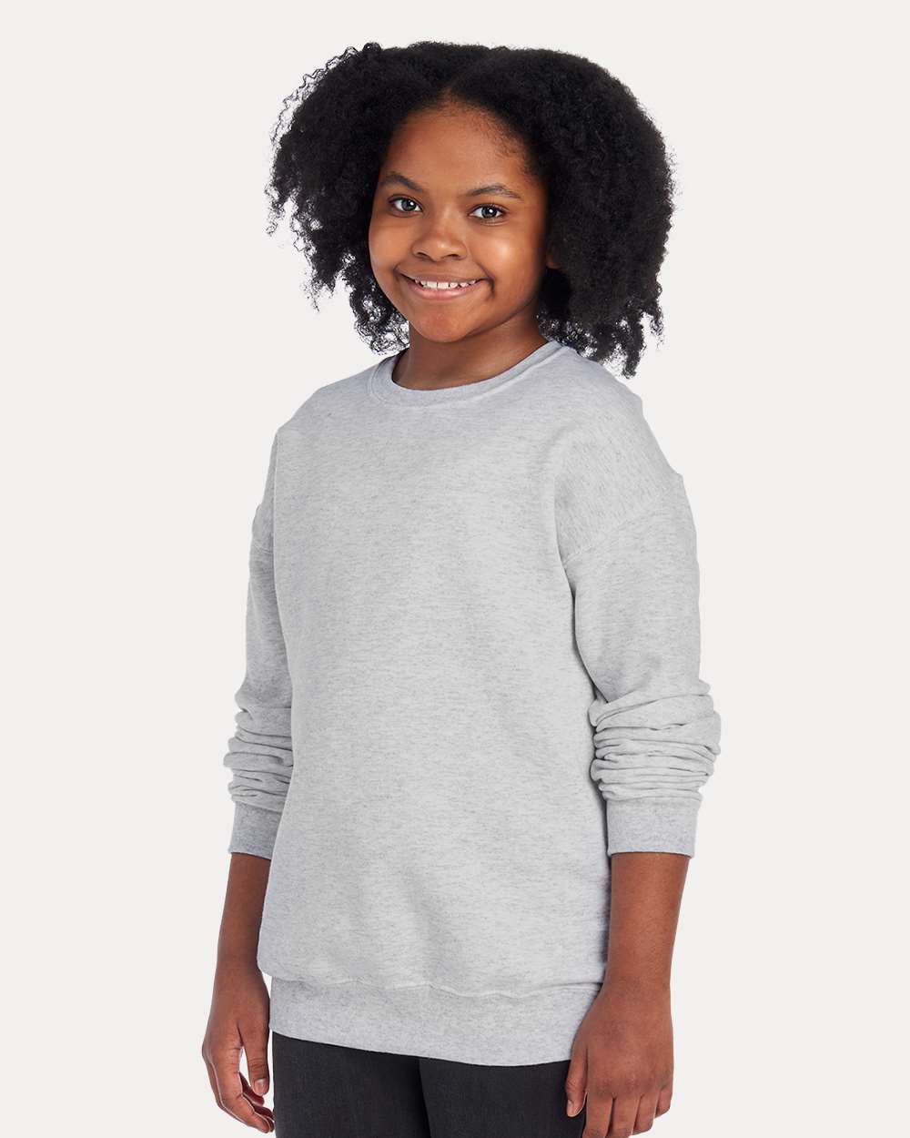JERZEES-562BR-NuBlend® Youth Crewneck Sweatshirt - Image 5