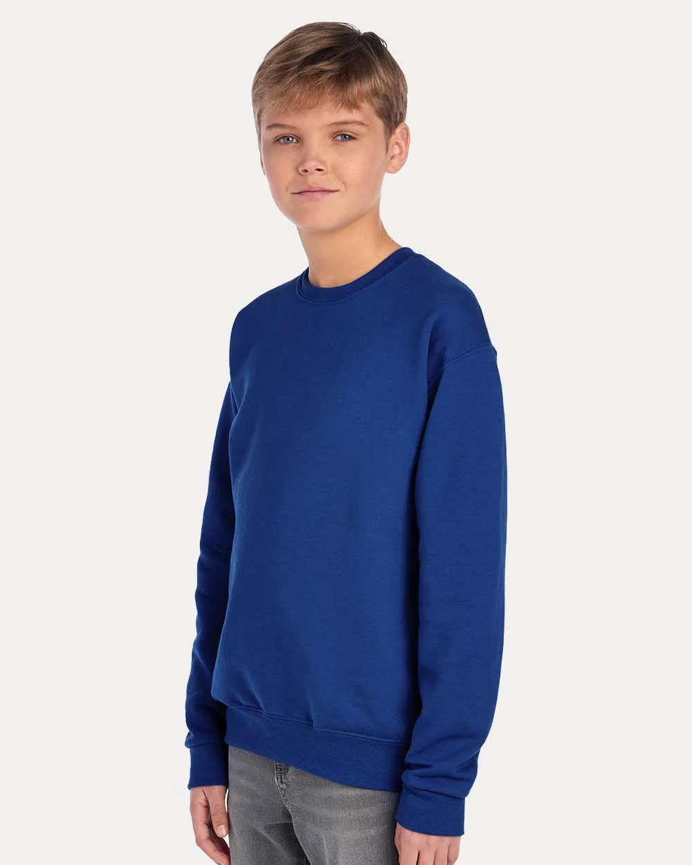 JERZEES-562BR-NuBlend® Youth Crewneck Sweatshirt - Image 54