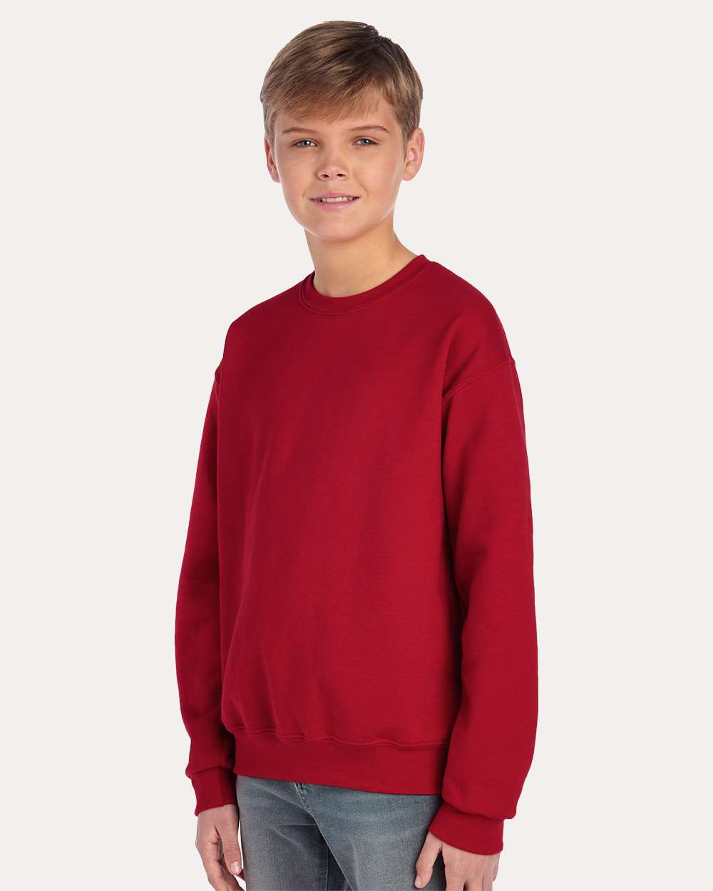 JERZEES-562BR-NuBlend® Youth Crewneck Sweatshirt - Image 60