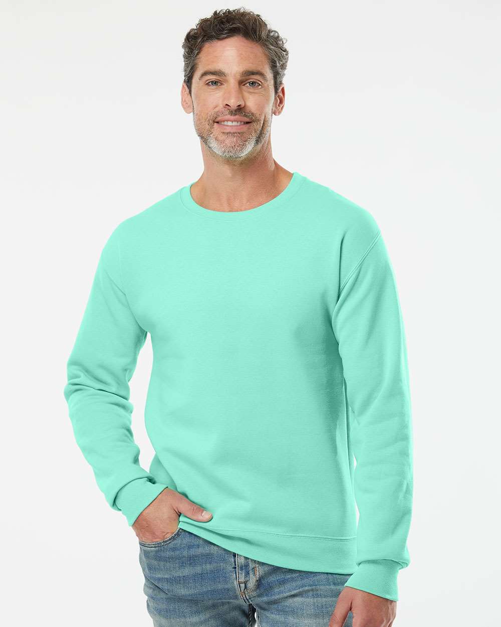 JERZEES-562MR-NuBlend® Crewneck Sweatshirt - Image 71