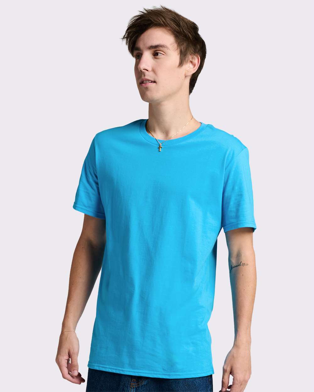 JERZEES-570MR-Premium Cotton T-Shirt - Image 101