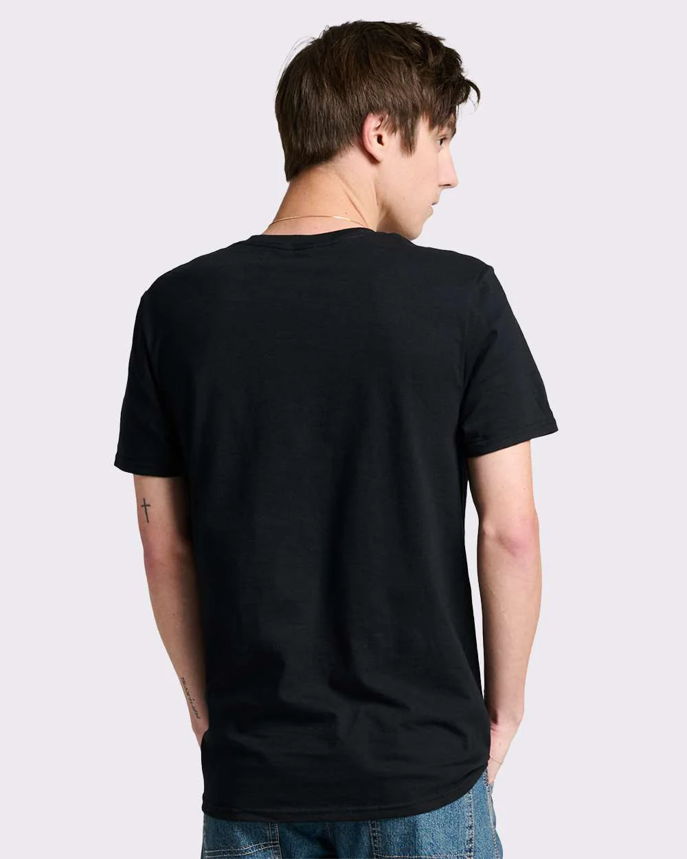 JERZEES-570MR-Premium Cotton T-Shirt - Image 6