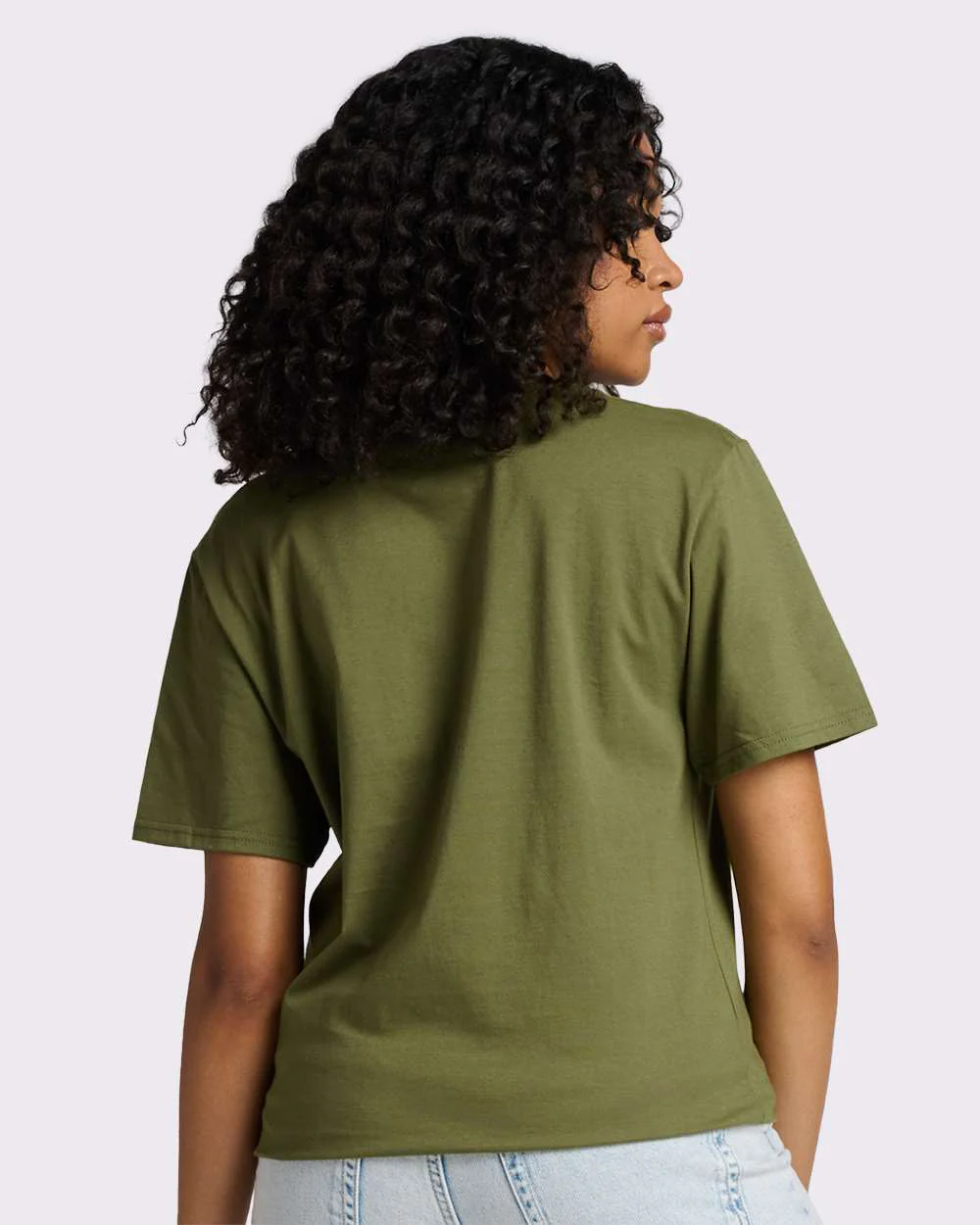 JERZEES-570MR-Premium Cotton T-Shirt - Image 73
