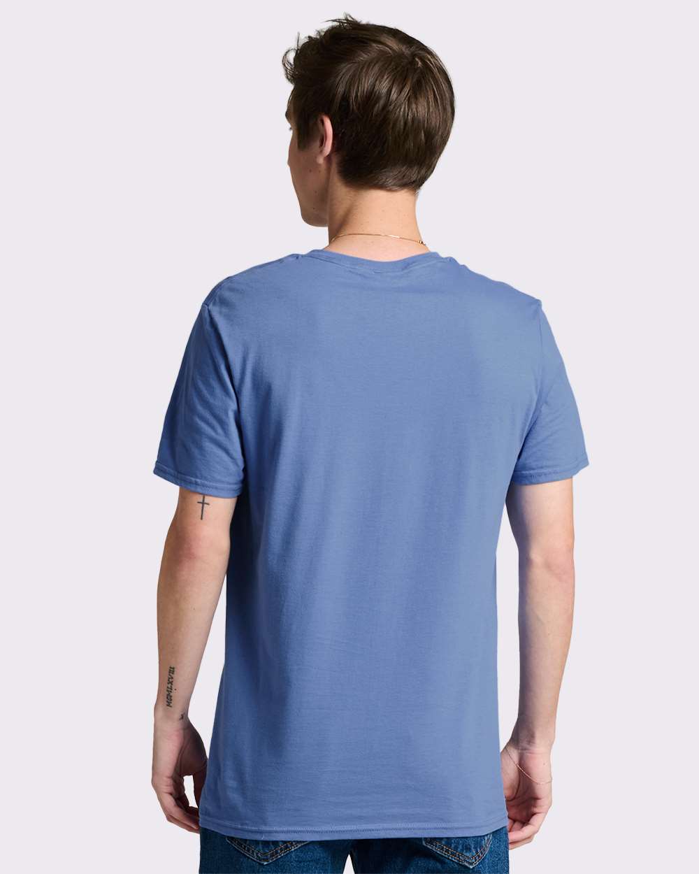 JERZEES-570MR-Premium Cotton T-Shirt - Image 79
