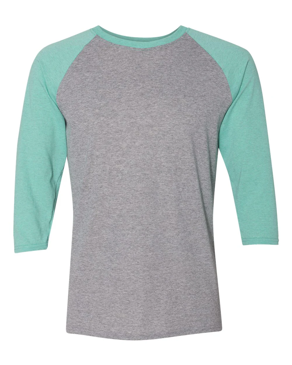 JERZEES-601RR-Triblend Three-Quarter Raglan Baseball T-Shirt - Image 14