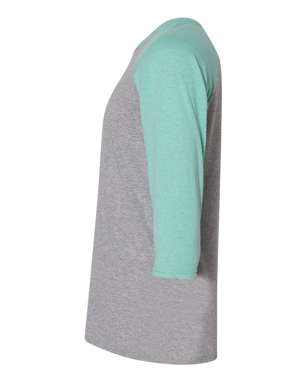 JERZEES-601RR-Triblend Three-Quarter Raglan Baseball T-Shirt - Image 16