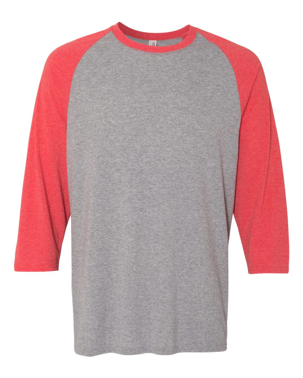 JERZEES-601RR-Triblend Three-Quarter Raglan Baseball T-Shirt - Image 5