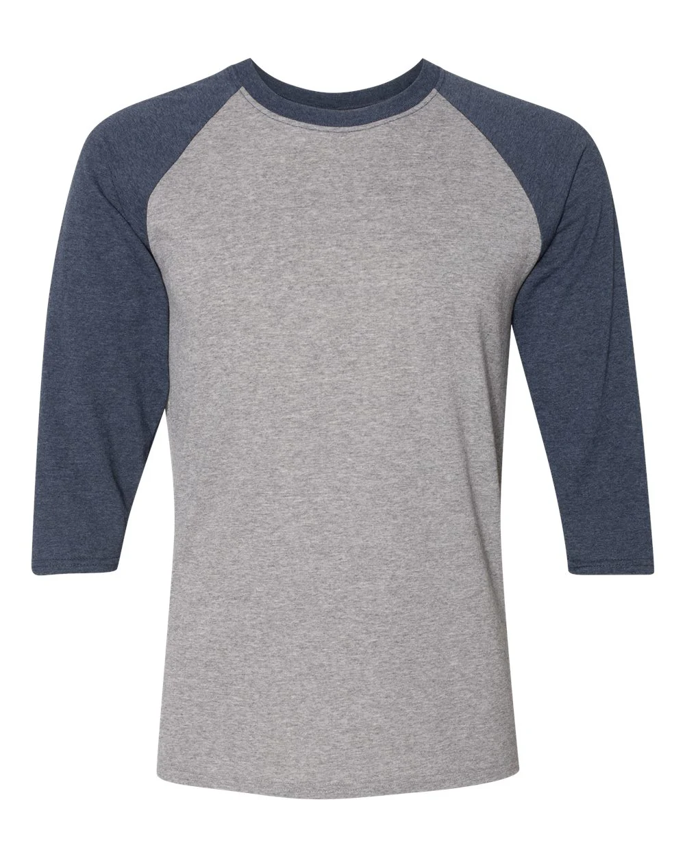JERZEES-601RR-Triblend Three-Quarter Raglan Baseball T-Shirt - Image 8