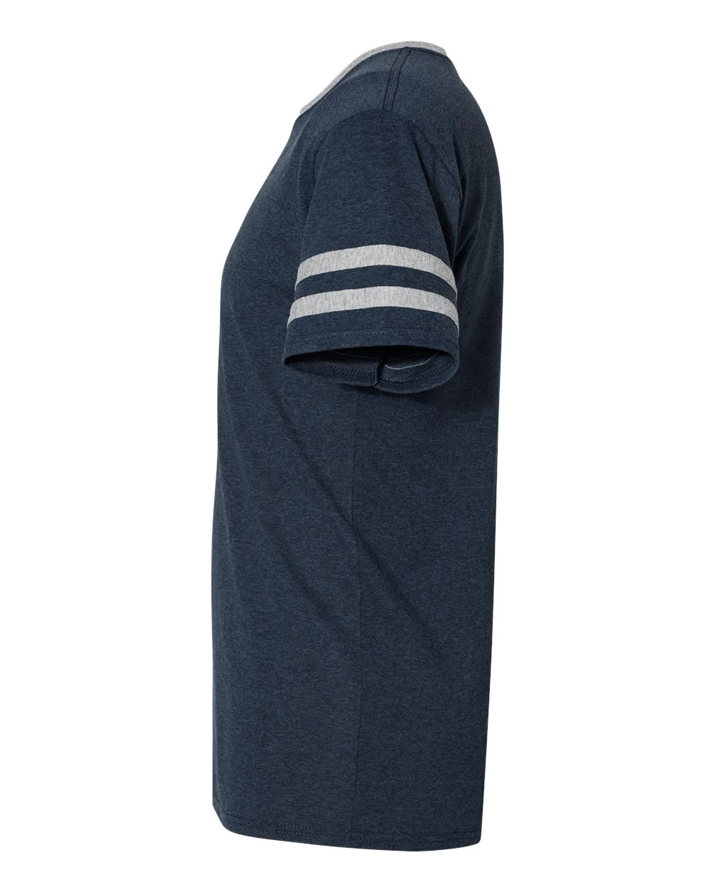 JERZEES-602MR-Triblend Varsity Ringer T-Shirt - Image 10