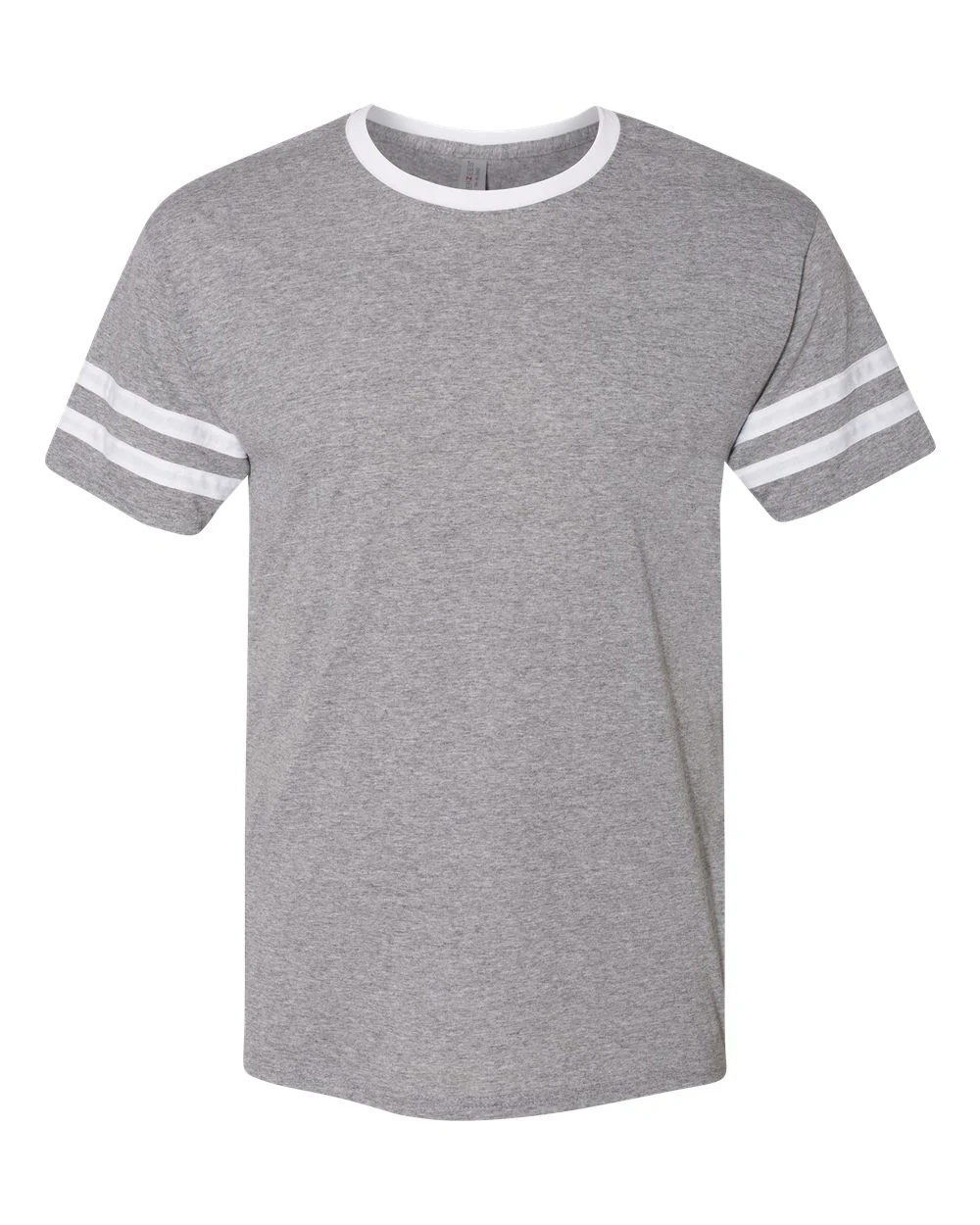 JERZEES-602MR-Triblend Varsity Ringer T-Shirt - Image 11