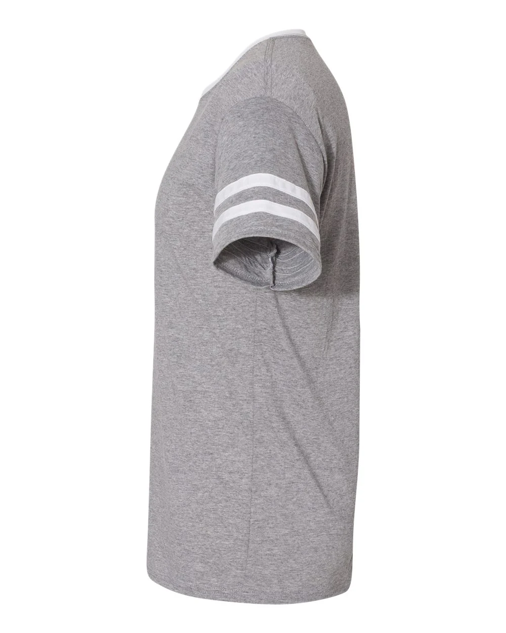 JERZEES-602MR-Triblend Varsity Ringer T-Shirt - Image 13