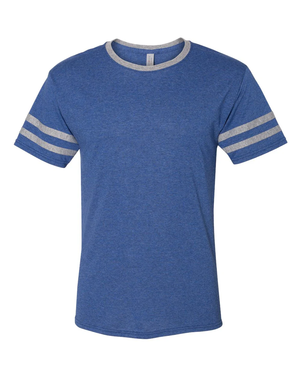 JERZEES-602MR-Triblend Varsity Ringer T-Shirt - Image 14