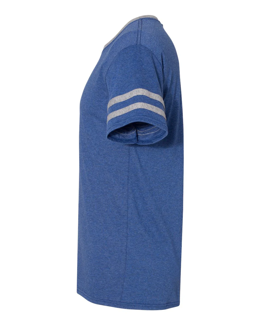 JERZEES-602MR-Triblend Varsity Ringer T-Shirt - Image 16