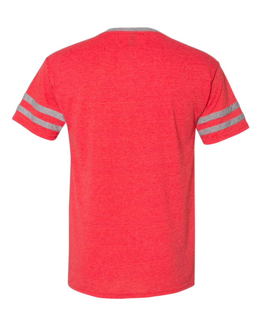 JERZEES-602MR-Triblend Varsity Ringer T-Shirt - Image 6