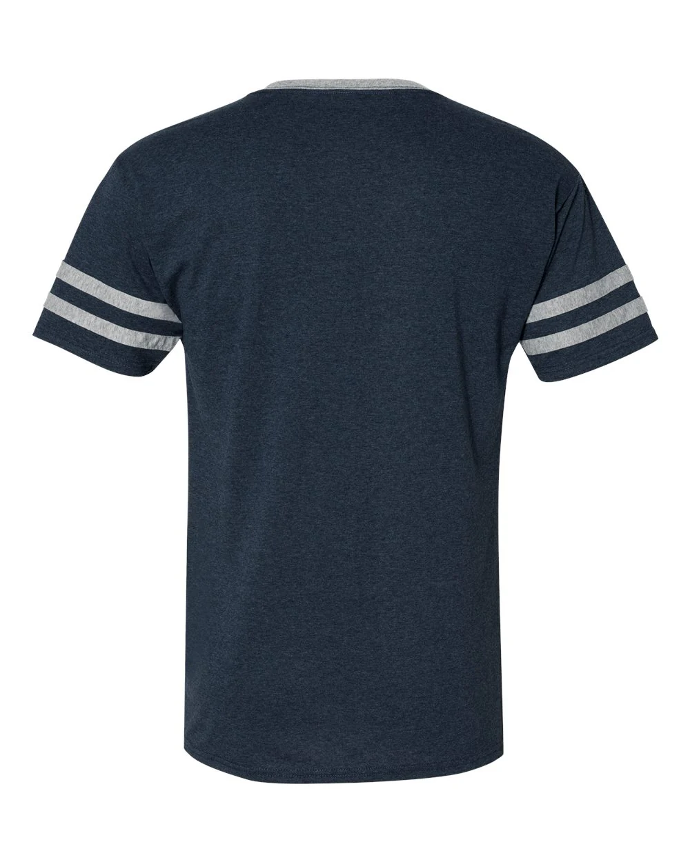 JERZEES-602MR-Triblend Varsity Ringer T-Shirt - Image 9