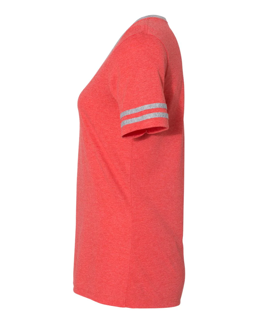 JERZEES-602WVR-Women's Varsity Triblend V-Neck T-Shirt - Image 10