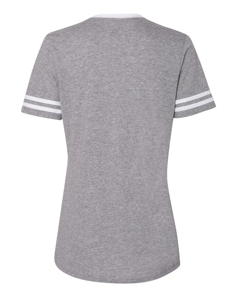JERZEES-602WVR-Women's Varsity Triblend V-Neck T-Shirt - Image 12