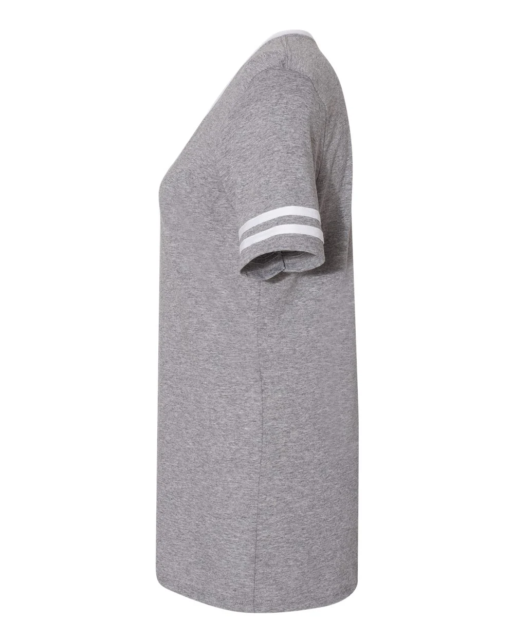 JERZEES-602WVR-Women's Varsity Triblend V-Neck T-Shirt - Image 13
