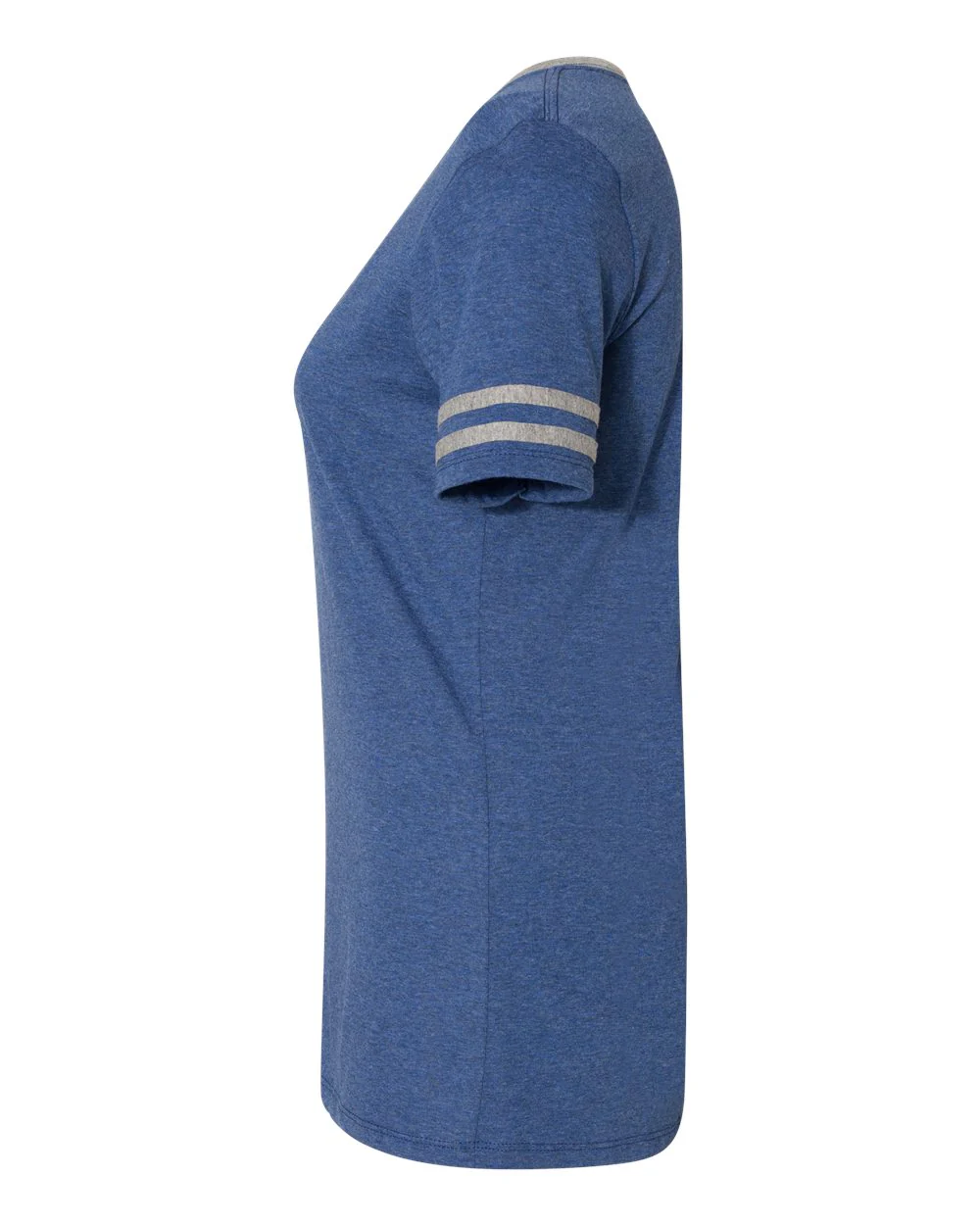 JERZEES-602WVR-Women's Varsity Triblend V-Neck T-Shirt - Image 16