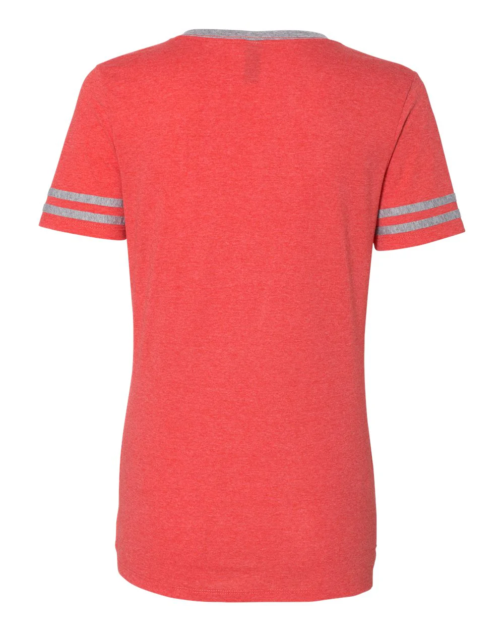 JERZEES-602WVR-Women's Varsity Triblend V-Neck T-Shirt - Image 9
