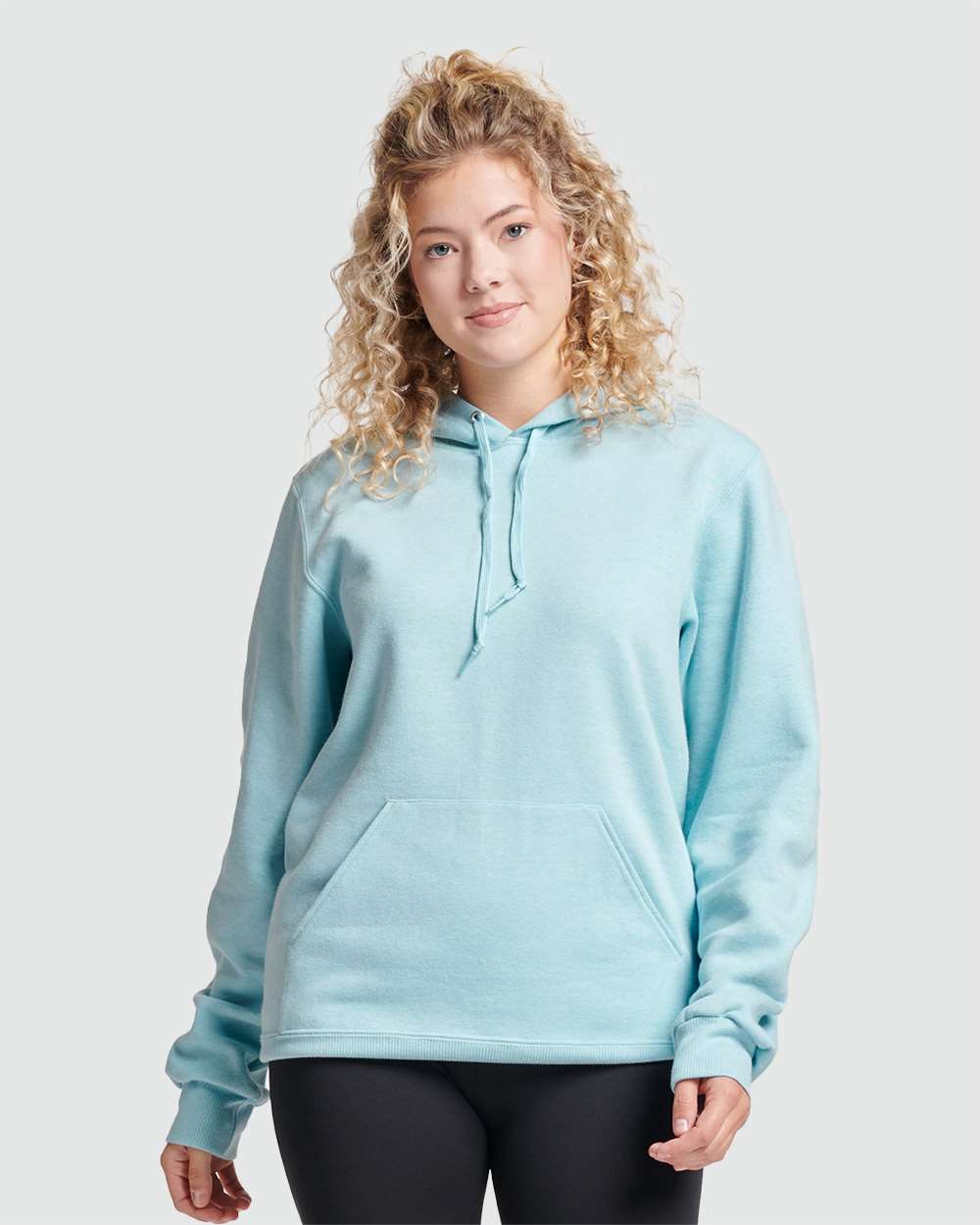 JERZEES-700MR-Eco™ Premium Blend Ring-Spun Hooded Sweatshirt - Image 21
