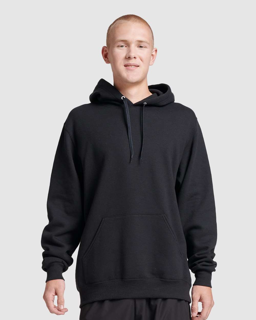 JERZEES-700MR-Eco™ Premium Blend Ring-Spun Hooded Sweatshirt - Image 4