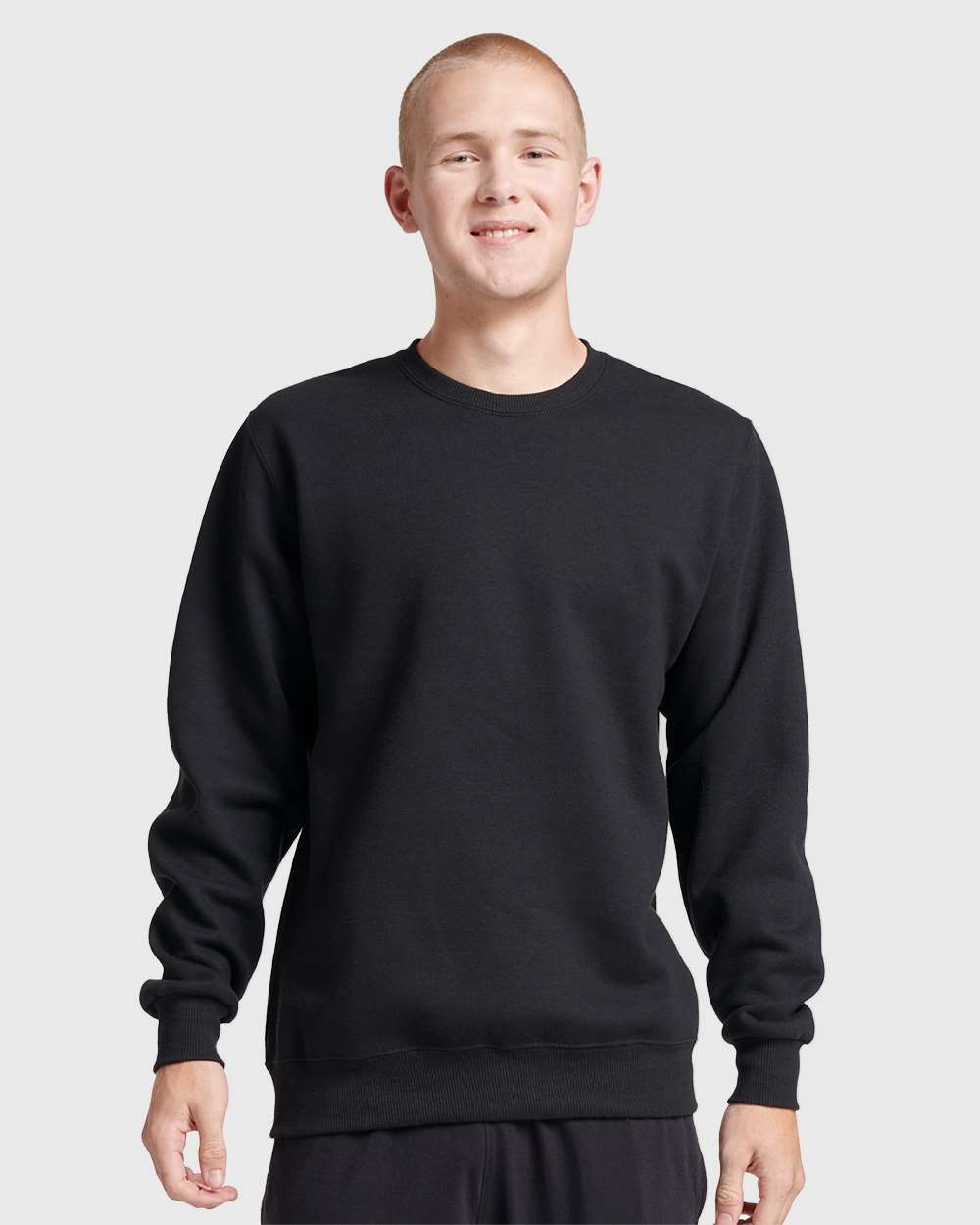 JERZEES-701MR-Eco™ Premium Blend Ring-Spun Crewneck Sweatshirt - Image 4