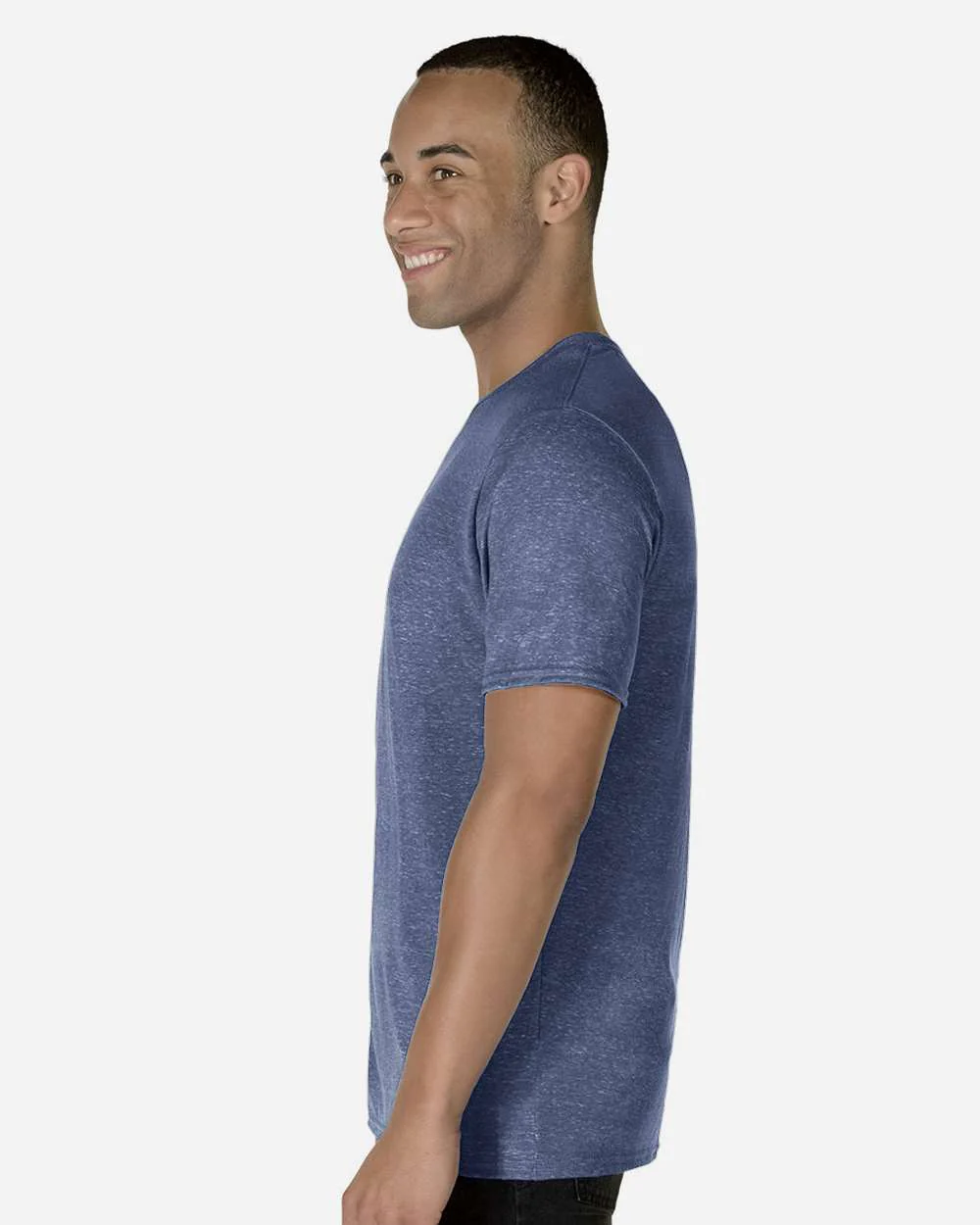 JERZEES-88MR-Snow Heather Jersey T-Shirt - Image 23