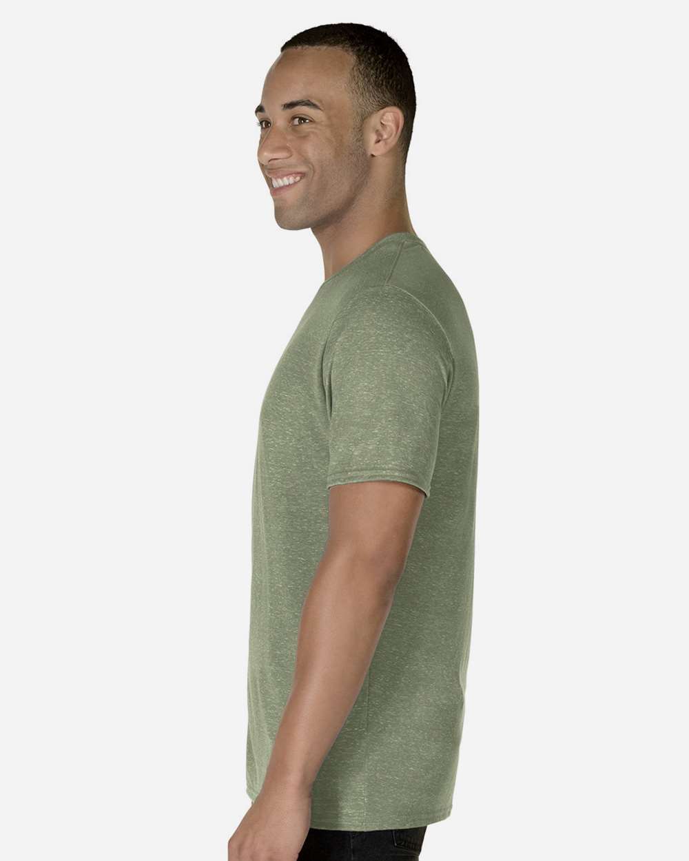 JERZEES-88MR-Snow Heather Jersey T-Shirt - Image 32