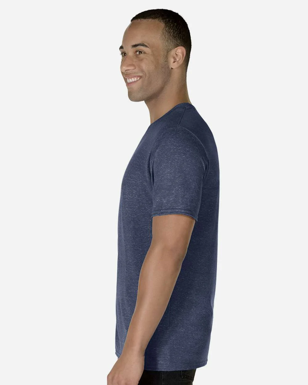 JERZEES-88MR-Snow Heather Jersey T-Shirt - Image 38