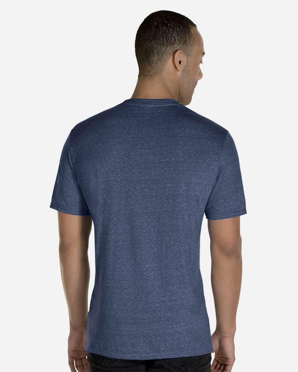 JERZEES-88MR-Snow Heather Jersey T-Shirt - Image 39