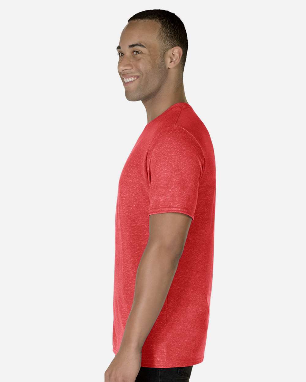 JERZEES-88MR-Snow Heather Jersey T-Shirt - Image 47