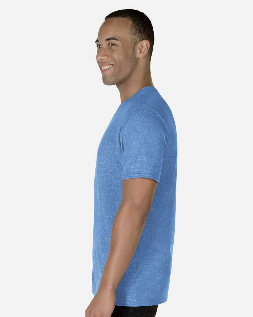 JERZEES-88MR-Snow Heather Jersey T-Shirt - Image 53