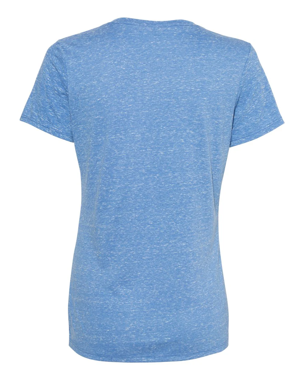 JERZEES-88WVR-Women's Snow Heather Jersey V-Neck T-Shirt - Image 14