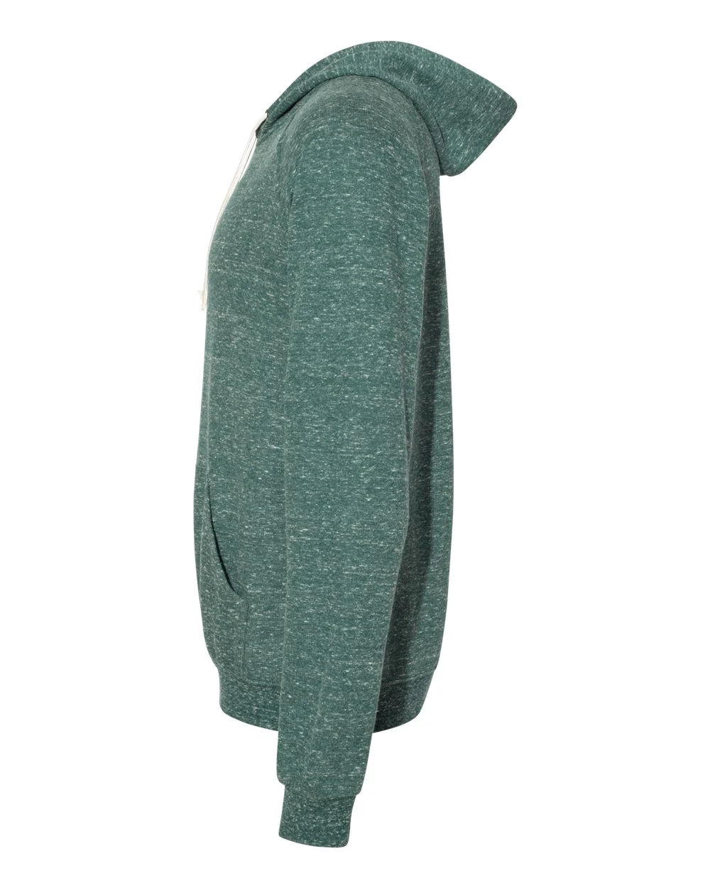 JERZEES-90MR-Snow Heather French Terry Raglan Hooded Sweatshirt - Image 18