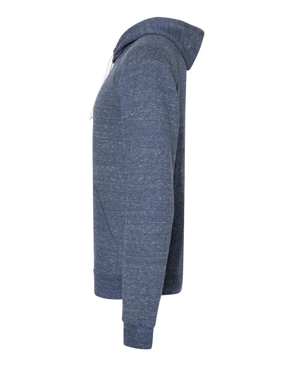 JERZEES-90MR-Snow Heather French Terry Raglan Hooded Sweatshirt - Image 30