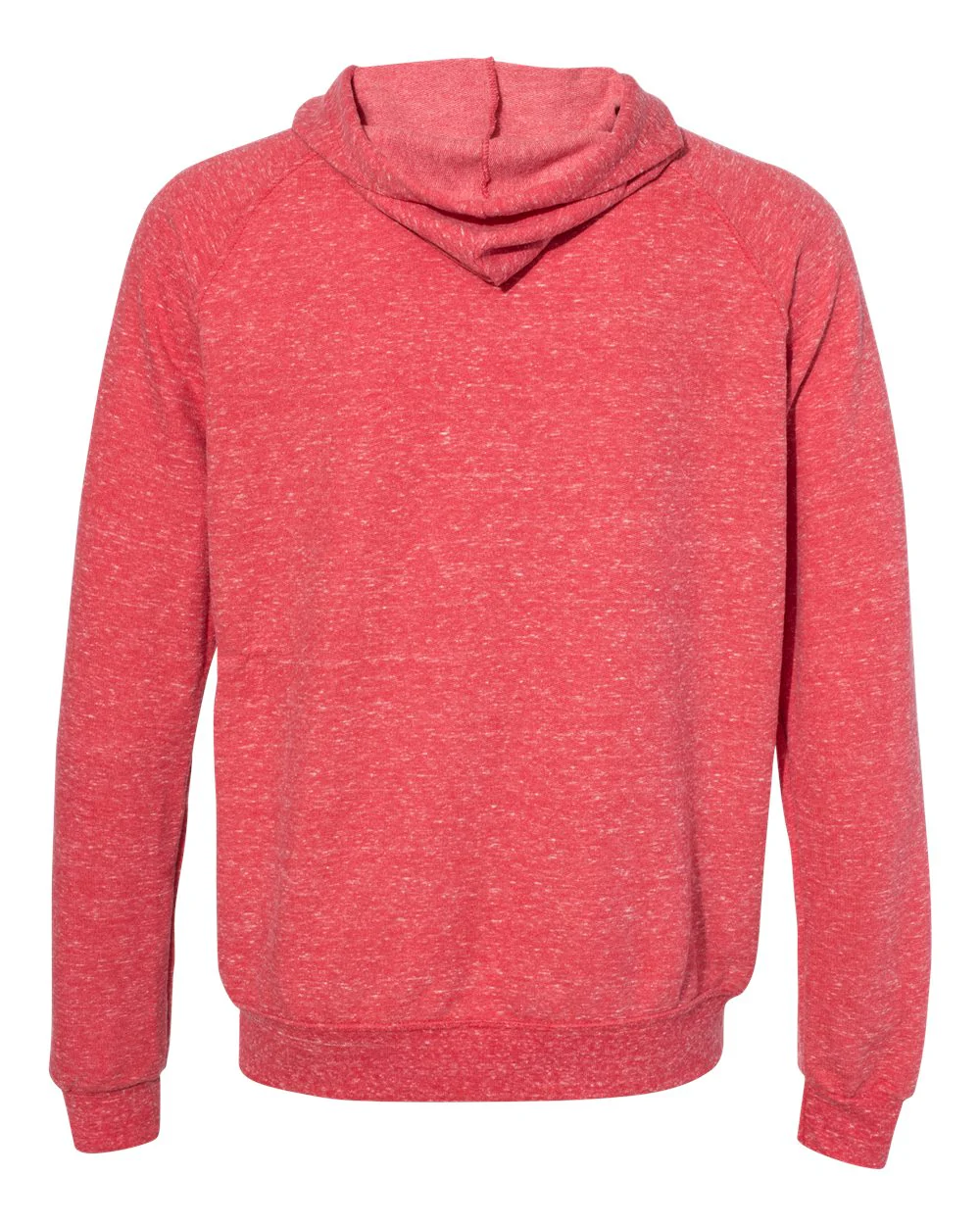 JERZEES-90MR-Snow Heather French Terry Raglan Hooded Sweatshirt - Image 35